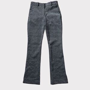 Sparkly grey trouser dress pants